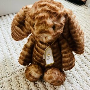 Jellycat Bashful Luxe Bunny Juniper - BNWT w/ Dust Bag